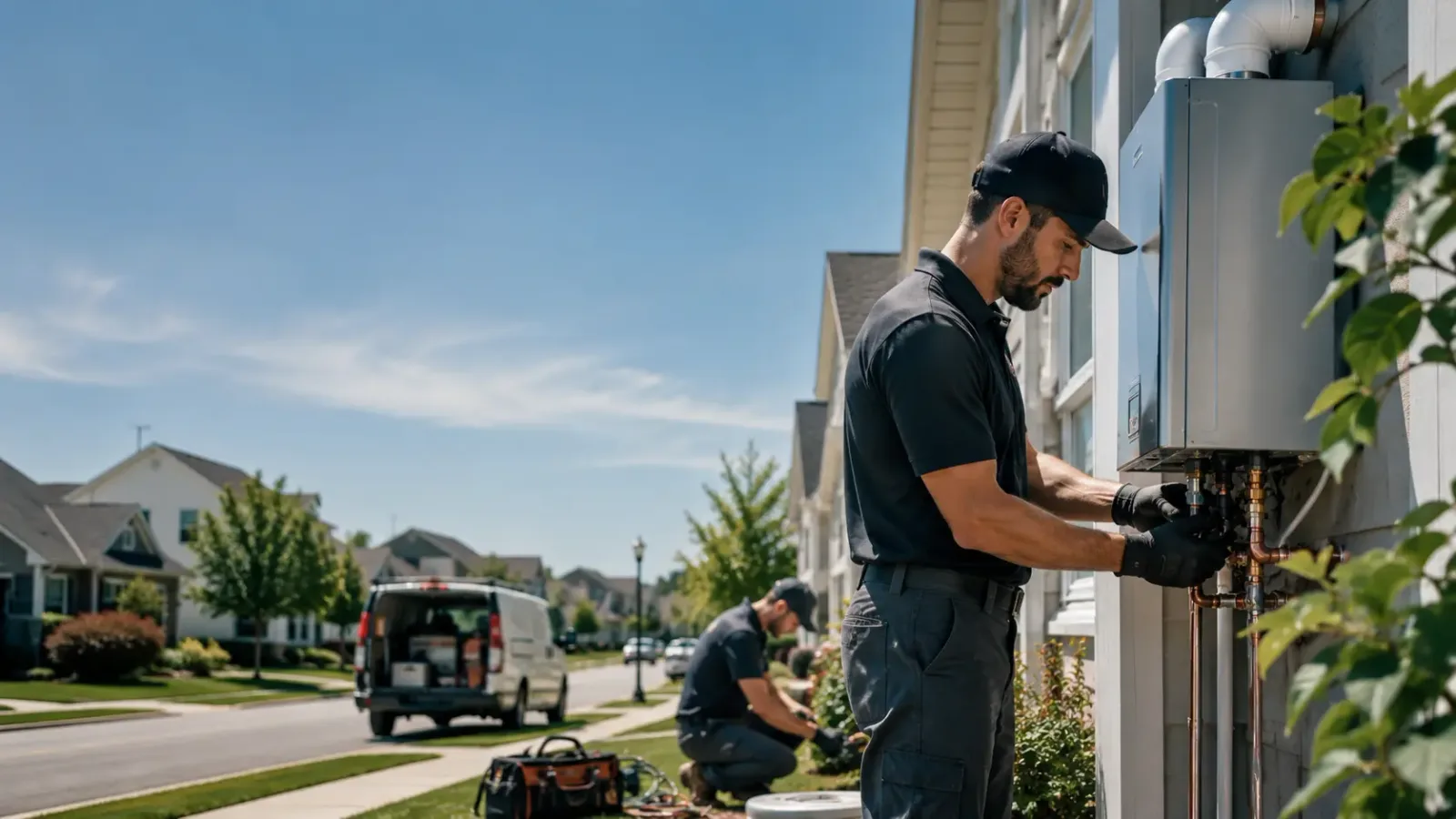 Tankless Water Heater Installation in Sweeny, TX